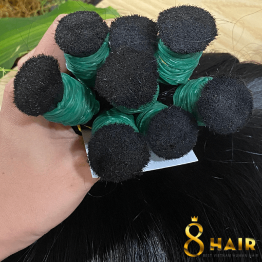 Bulk Hair Indian Wavy Double Platinum Material