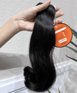 Remy Blunt Tip Hair Bundles Natural Black Color