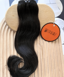 Remy Blunt Tip Hair Bundles Natural Black Color