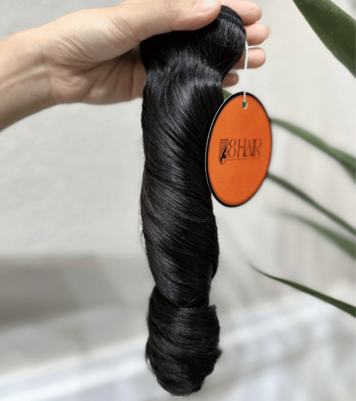 Remy Spring Curly Hair Bundles Natural Black Color