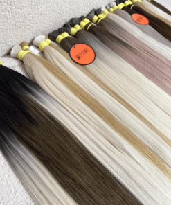 Straight Bulk Hair Extensions #27/60A Color