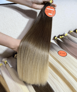 Straight Bulk Hair Extensions #2/4/15 Color