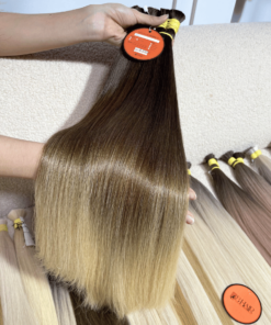 Straight Bulk Hair Extensions #2/4/15 Color