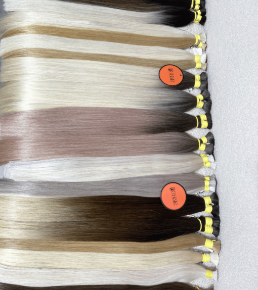 Straight Bulk Hair Extensions #27/60A Color