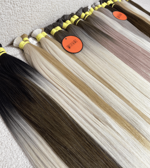 Straight Bulk Hair Extensions #3/60A Color