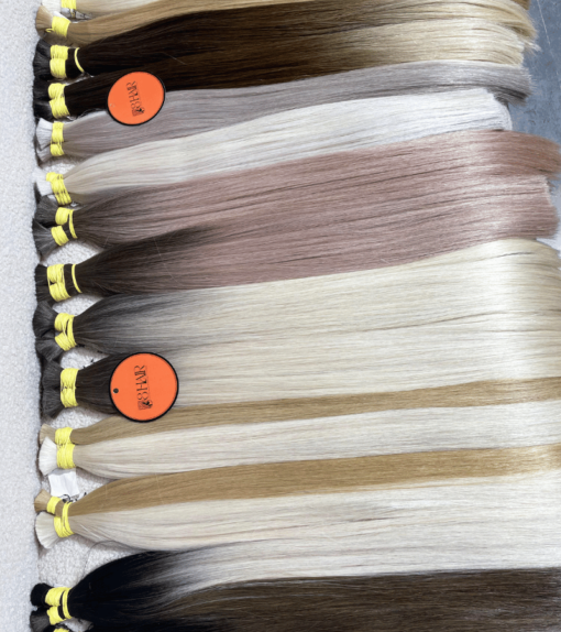 Straight Bulk Hair Extensions #3/60A Color