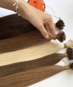 Straight Flat Tip Hair Extensions #6 Color