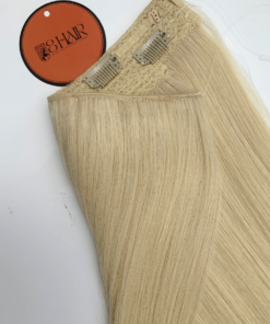 Straight Halo Hair Extensions Lightest Blonde #60 Color