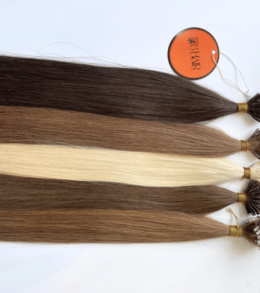 Straight I Tip Hair Extensions #1001 Color