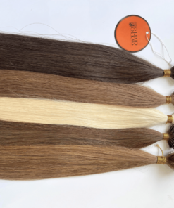 Straight Micro Ring Hair Extensions #5 Color