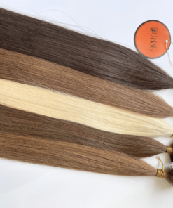 Straight Micro Ring Hair Extensions #5 Color