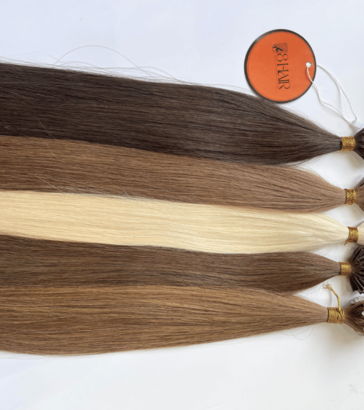 Straight U Tip Hair Extensions #2 Color