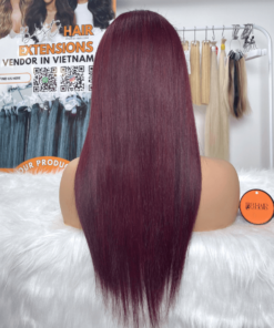 Ready To Ship Cheap Human Hair Lace Frontal 13x4 Inches Wigs C8 Color Bone Straight Hair