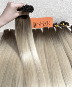 Straight I Tip Hair Extensions SB Color