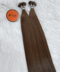 Straight I Tip Hair Extensions #4 Color