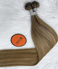 Straight I Tip Hair Extensions #MM Color