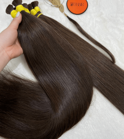 Straight Bulk Hair Extensions #2 Color