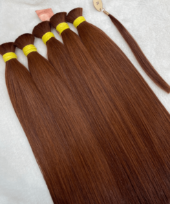 Straight Bulk Hair Extensions #33 Color