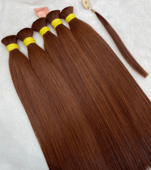 Straight Bulk Hair Extensions #33 Color