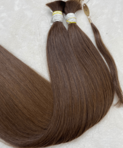 Straight Bulk Hair Extensions #4 Color