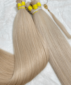 Straight Bulk Hair Extensions #60A Color