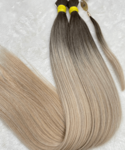 Straight Bulk Hair Extensions #AB Color