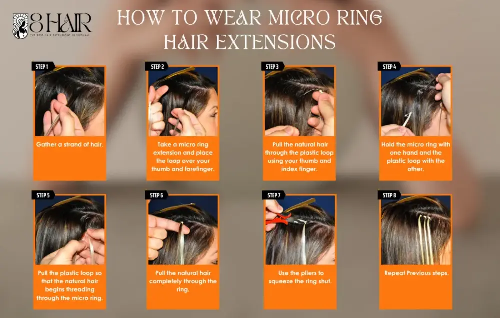 how to apply micro ring