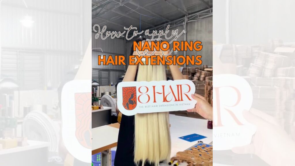 how to apply nano ring extensions